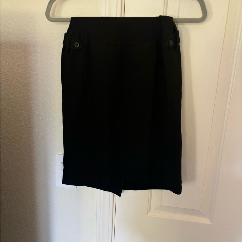 Maternity Black Skirt